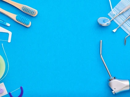 Herramientas de dentista de una odontóloga en Ciudad Real